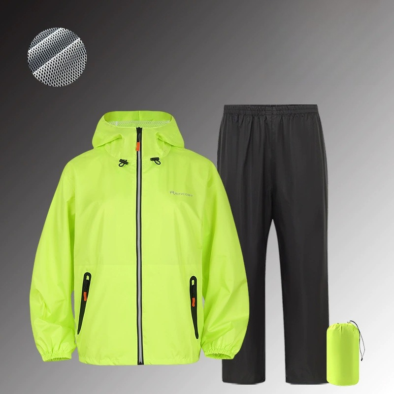Fishing Rain Suit - Vollständig Wasserdichter Regenanzug Reflektierender Fahrrad- und