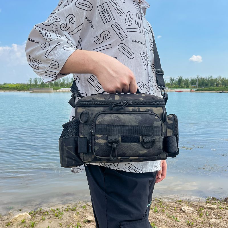 Fishing Backpack - Taktische Outdoor-Hüfttasche Multifunktionale Hüft- und Brusttasche