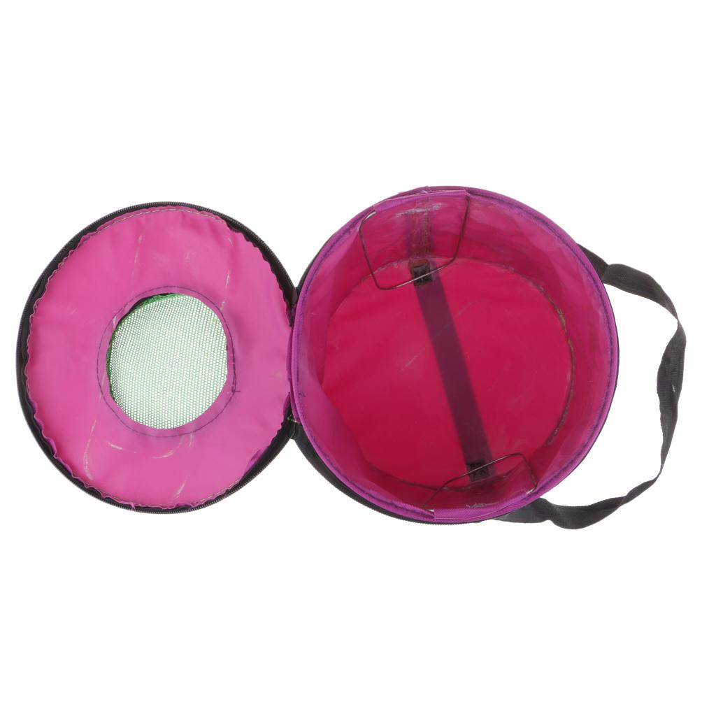 Fishing Bag Waterproof - Faltbarer Angeleimer mit Netzdeckel, wasserdichte Aufbewahrungstasche