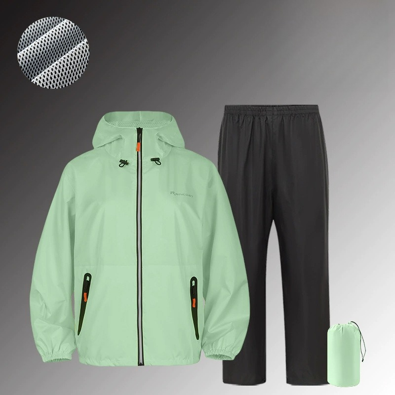 Fishing Rain Suit - Wasserdichter Regenanzug Set Ganzkörper Reflektierender Outdoor