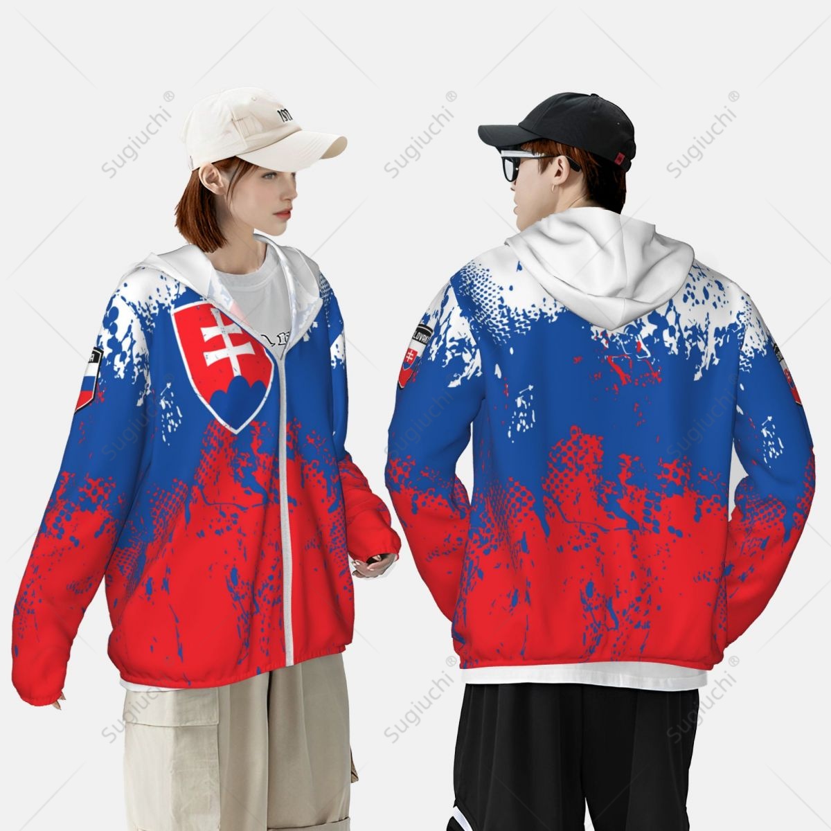 Slowakei Flagge Sonnenschutz H – Fishing Hoodie Bewertung und Preis