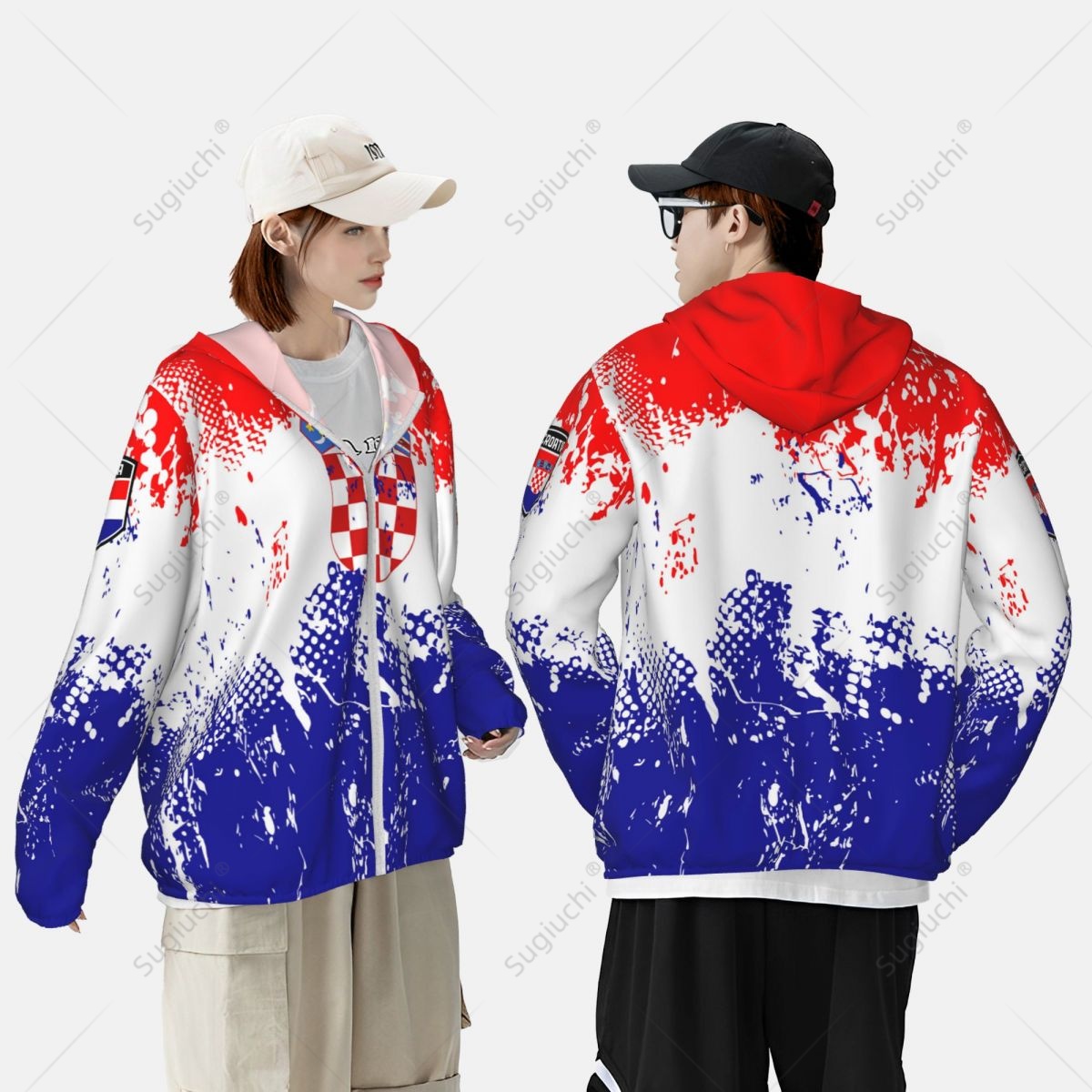 Kroatien-Flagge, Sonnenschutz- – Fishing Hoodie Bewertung und Preis