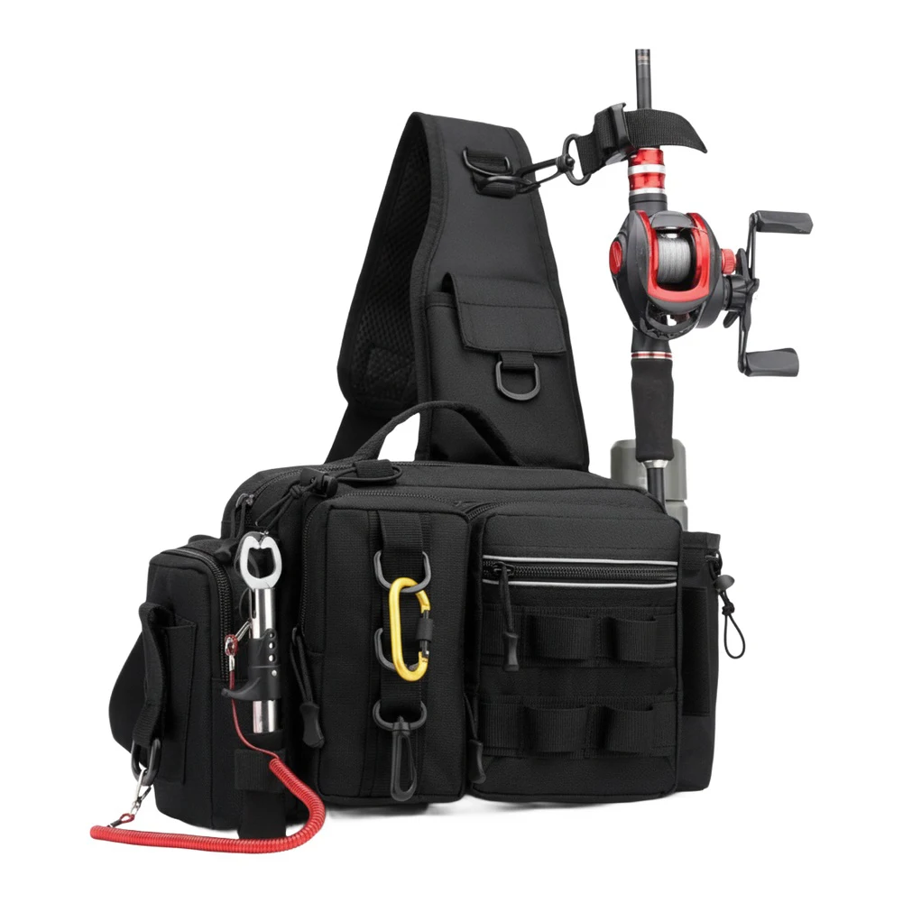 Angelrucksack mit Rutenhalter, – Fishing Backpack Bewertung und Preis