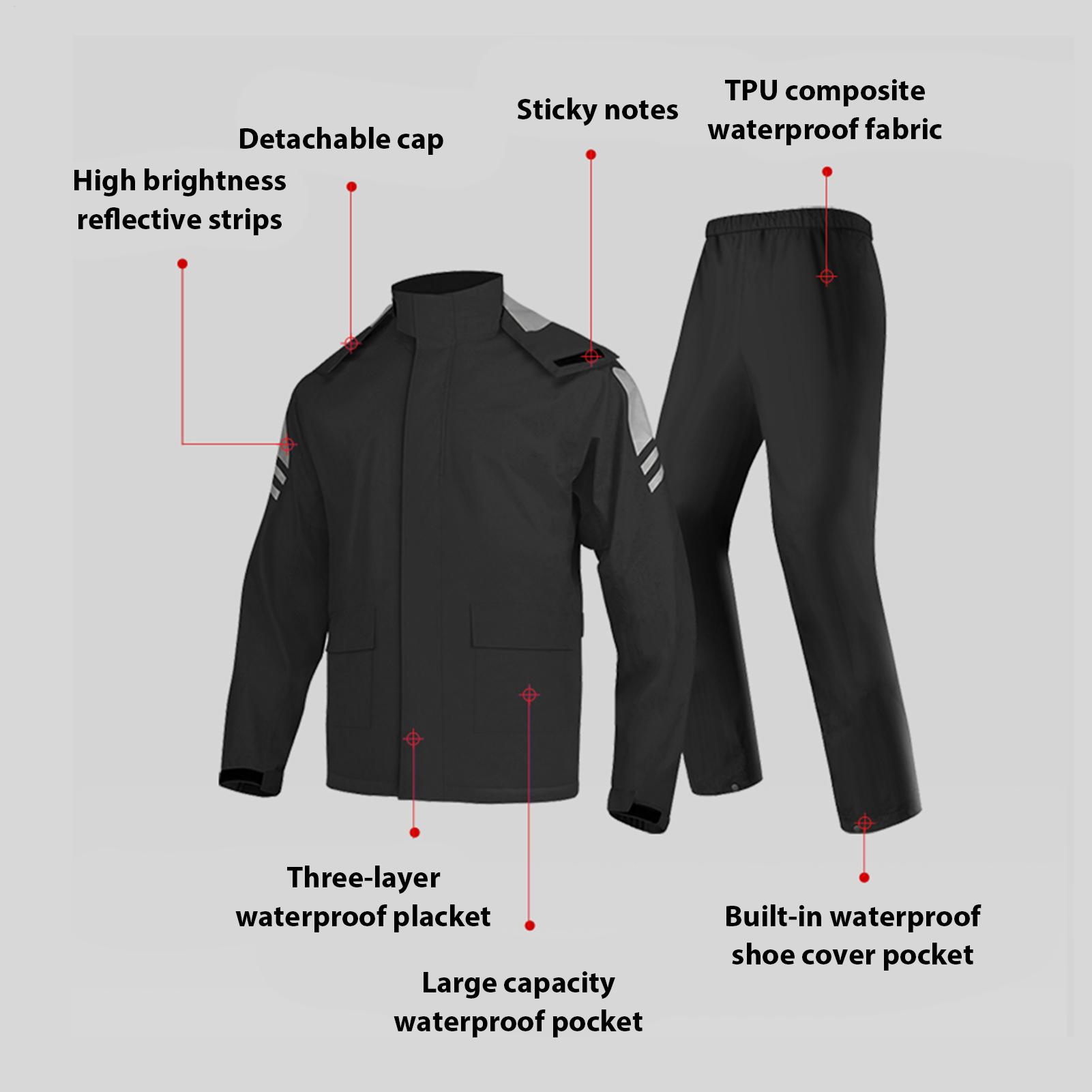 Wasserdichte Regenanzüge für H – Fishing Rain Suit Bewertung und Preis