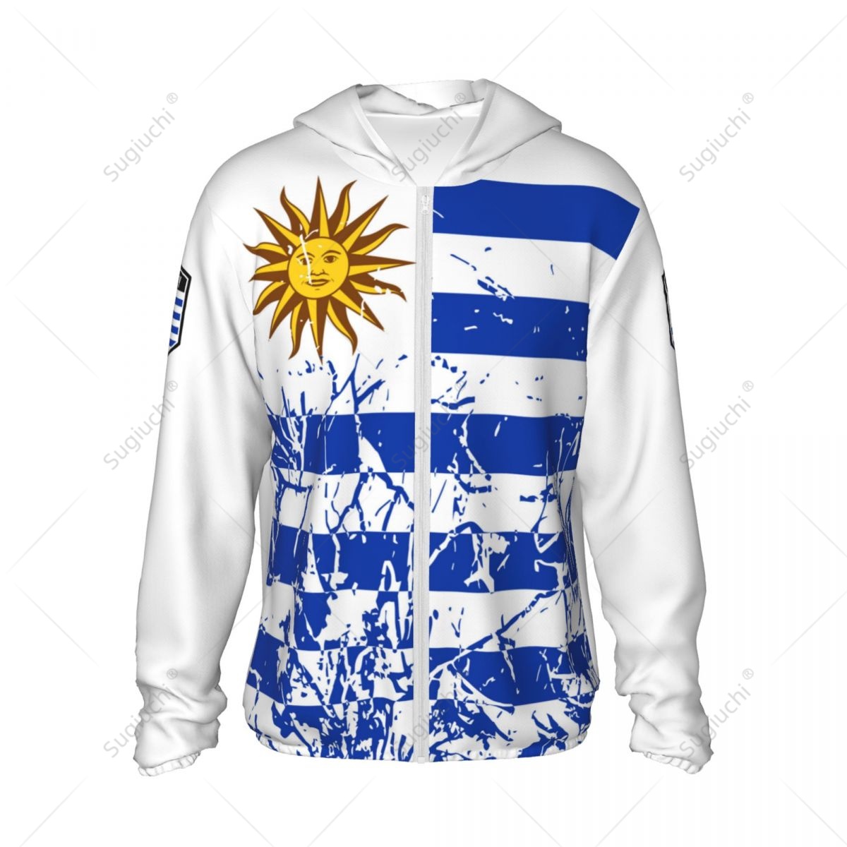 Uruguay-Flagge, Sonnenschutz-K – Fishing Hoodie Bewertung und Preis