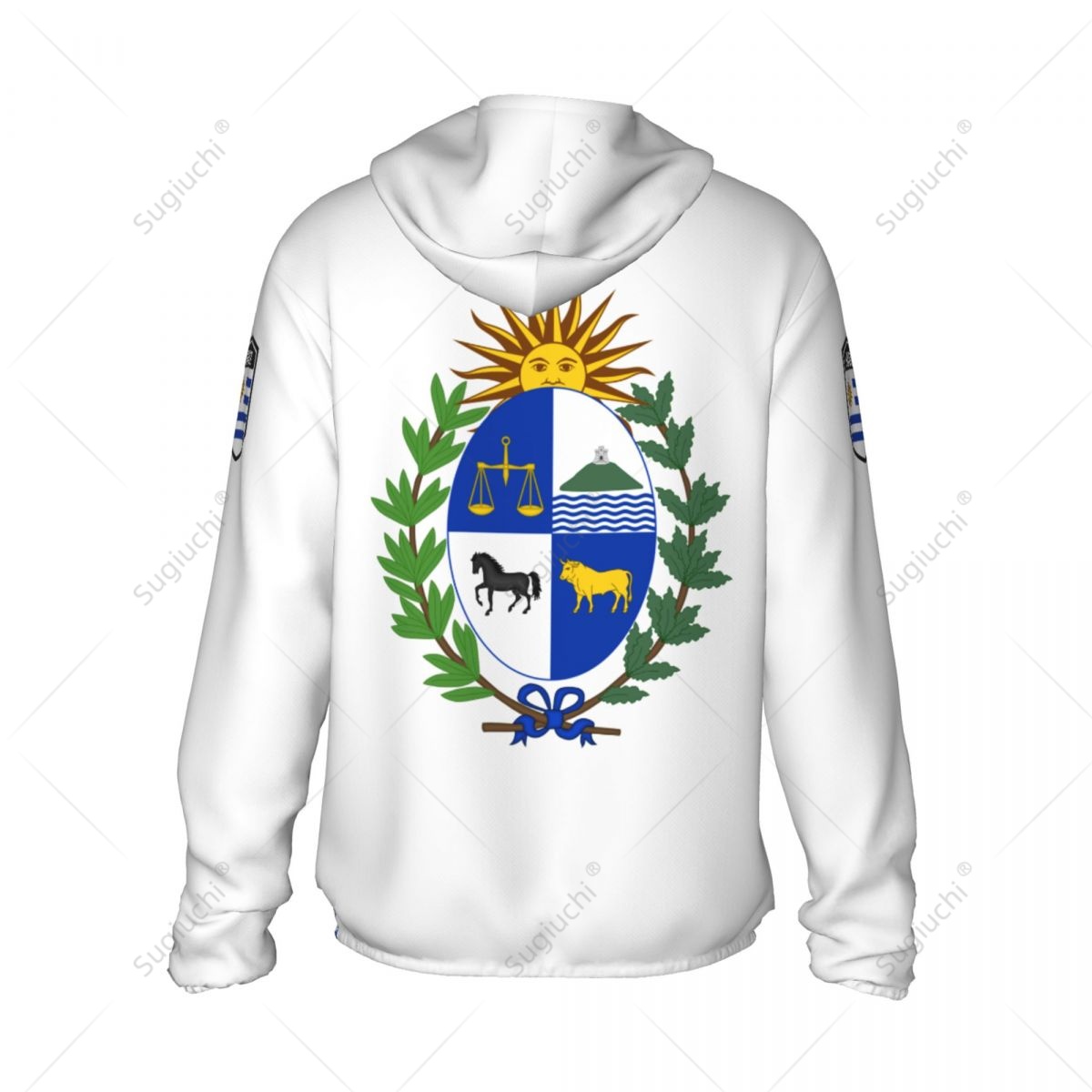 Uruguay-Flagge, Sonnenschutz-K – Fishing Hoodie Bewertung und Preis