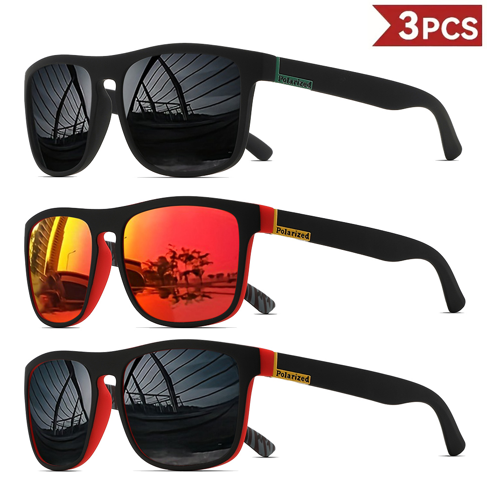 1/2/3 Stück Klassische Quadrat – Fishing Sunglasses Polarized Bewertung und Preis