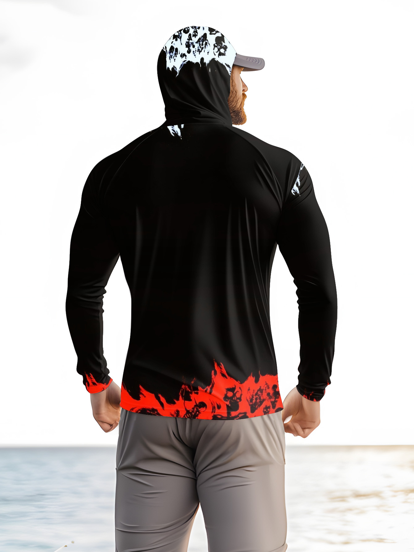 Herren Angelhemd mit Kapuze, l – Fishing Hoodie Bewertung und Preis