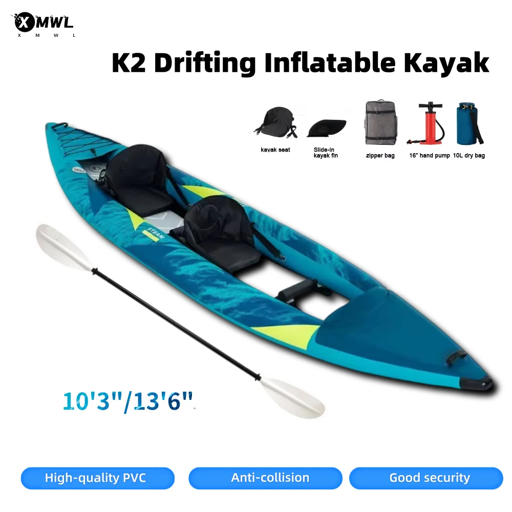 Aufblasbares Kanu-Kajak für 1- – Fishing Bag Waterproof Bewertung und Preis