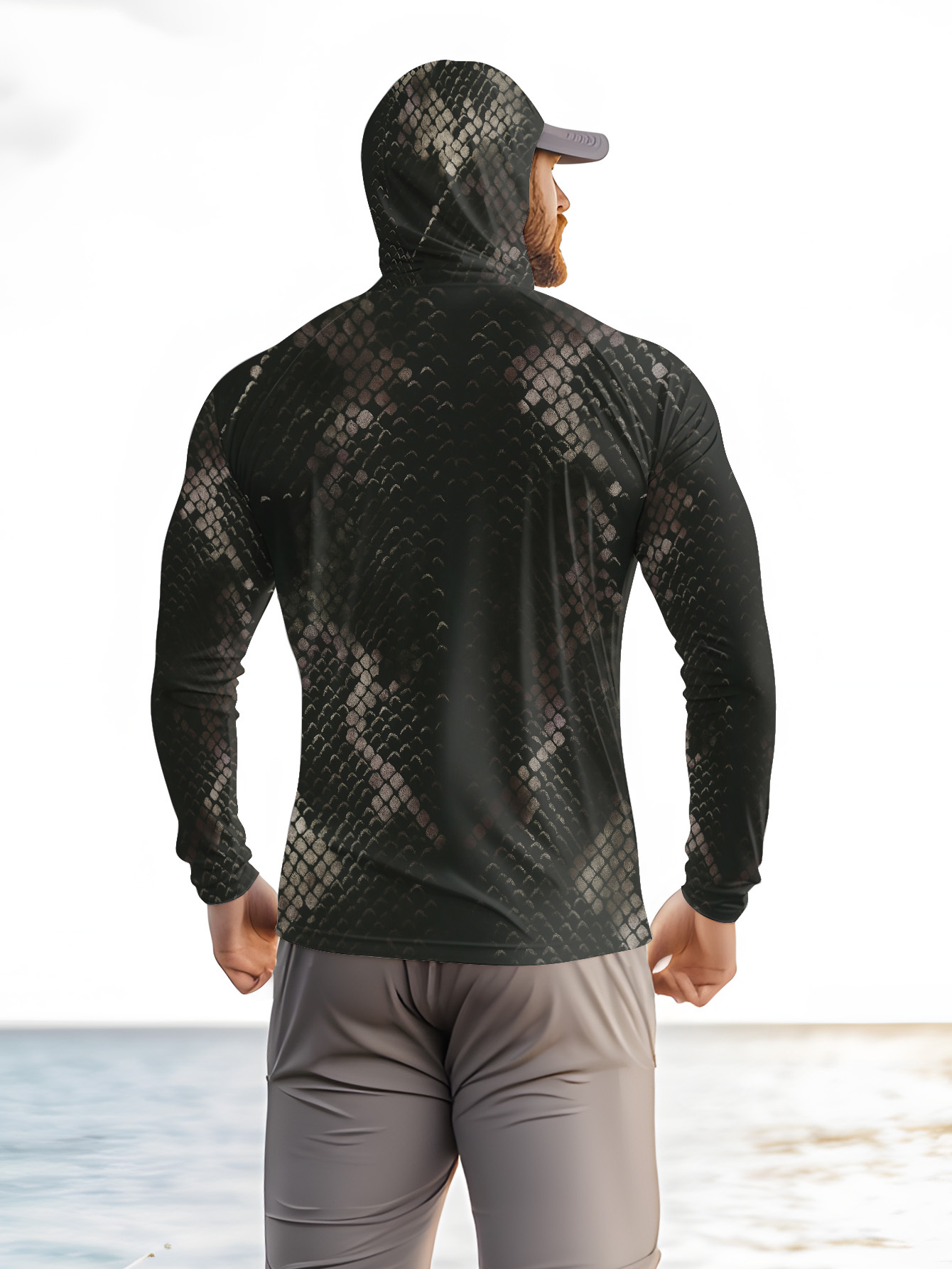 Herren Angelhemd mit Kapuze, L – Fishing Hoodie Bewertung und Preis
