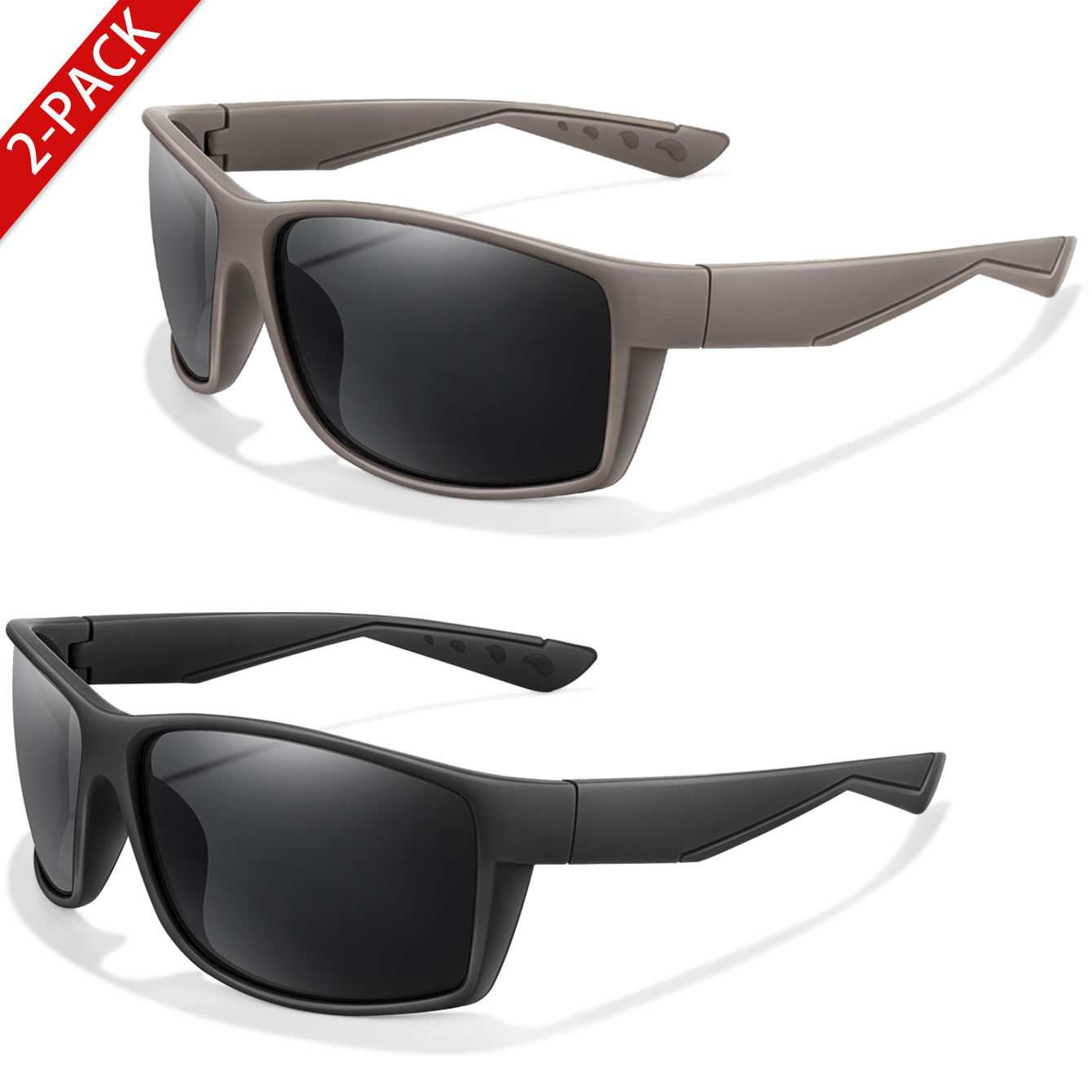 2er-Pack polarisierte Sonnenbr – Fishing Sunglasses Polarized Bewertung und Preis