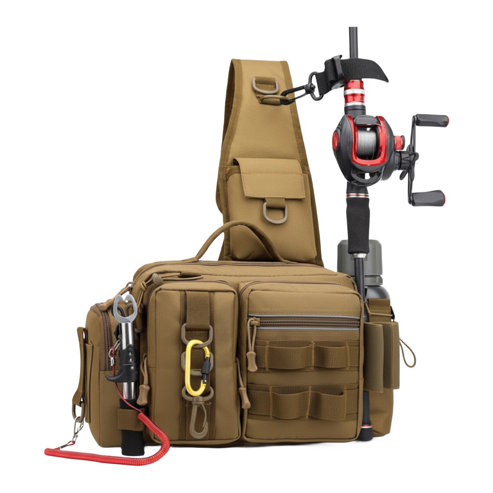 Angelrucksack mit Rutenhalter, – Fishing Backpack Bewertung und Preis