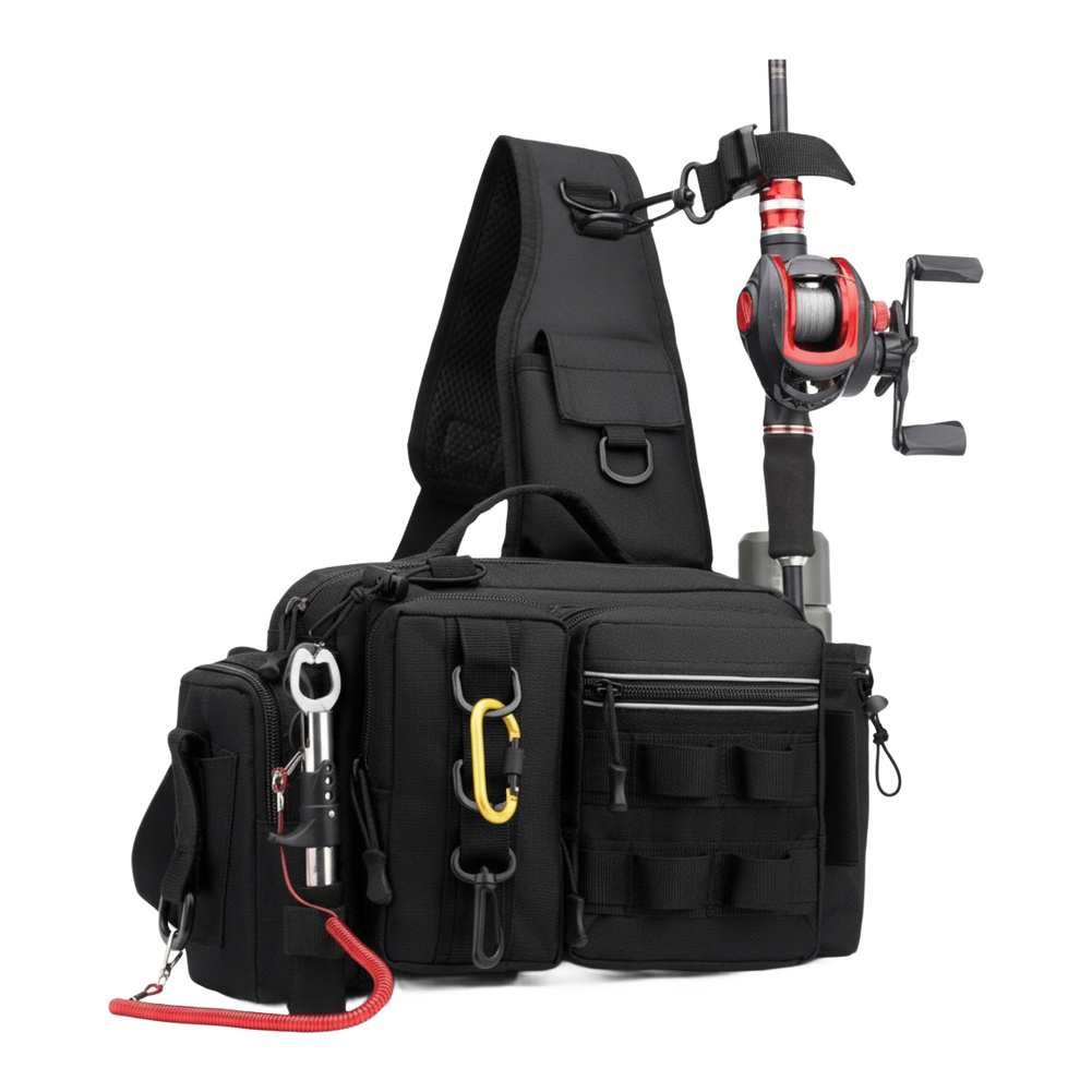 Angelrucksack mit Rutenhalter, – Fishing Backpack Bewertung und Preis